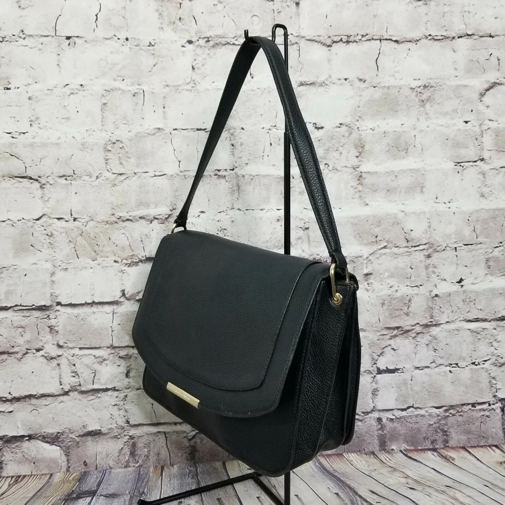 Kate Spade‎ Joss Philmont Lane Black Style WKRU5185 Pebble Leather Gold Tone